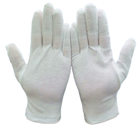 Sleep Cotton Gloves Manufacturer - Hot Selling Breathable Cosmetic Beauty Eczema-Friendly White