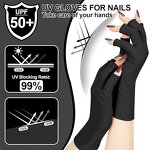 UV Protection Gloves - UPF50+ for Manicures with Gel Nail Lamp Hand Protection