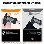 UV Gloves - Double-Sided for Nail Lamp with Hand Arm Protection for Gel Nails