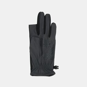 Riding Gloves - Dark Grey Two-Finger Touch Technology for Year-Round