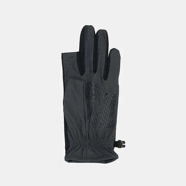Riding Gloves - Dark Grey Two-Finger Touch Technology for Year-Round
