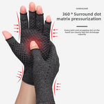 Half-Finger Cycling Gloves - Soft Breathable Anti-Slip for Arthritis Riding