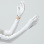 Women's Cycling Gloves - UV Protection Ice Silk Sun Shield Long Sleeves