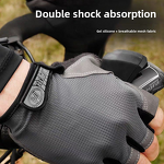Unisex Sports Gloves - Half-Finger Breathable Sun Protection Non-Slip
