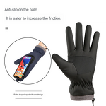 Riding Gloves - Men's Windproof Waterproof Fleece Lining Touchscreen