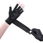 Copper Compression Gloves - Spandex Honeycomb for Hand Pain & Carpal Tunnel