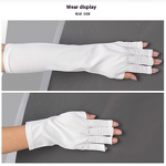 UV Light Therapy Gloves - Anti-Slip Blackening Resistance for Nail
