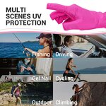 UV Protective Nail Gloves - Lightweight UPF50+ Flexible for Gel Manicures
