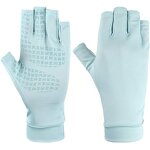 Summer Sun Gloves - Unisex UPF 50+ Fingerless for Outdoor Activities
