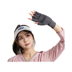 Polyester Gloves - Half-Finger 5 Color for Outdoor Sunscreen & Beauty