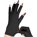 UV Protection Gloves - UPF50+ for Gel Nail Lamp Manicure Nail Supplies