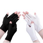 UV Guard Gloves - Anti-Slip Silicone Breathable Linen for Outdoor Adventures