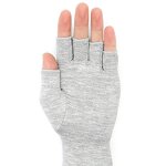Half-Finger Sports Gloves - Bamboo Charcoal Silver Ion Antimicrobial Cotton