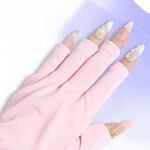 UV-Resistant Gloves - Pink UPF99+ Cool Fabric with Nylon Lining