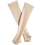 Sun Fishing Gloves - Unisex Perpetua UPF 50+ Long Fingerless for Cycling