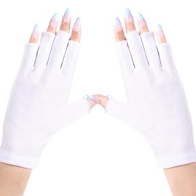 UV Protection Gloves - Breathable Reusable UPF50+ for Men Nail Art