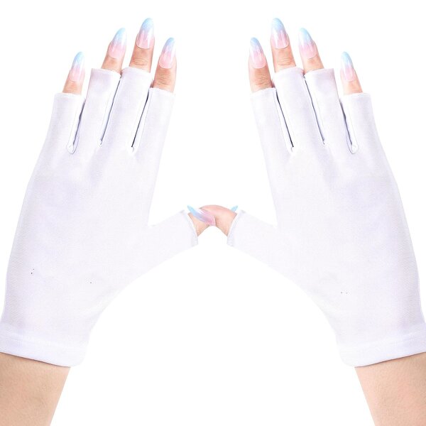 UV Protection Gloves - Breathable Reusable UPF50+ for Men Nail Art