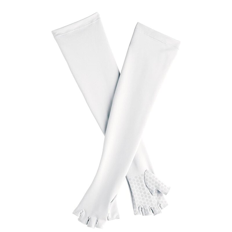 Sun Fishing Gloves - Unisex Perpetua UPF 50+ Long Fingerless for Cycling