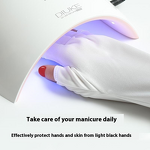 UV Light Therapy Gloves - Anti-Slip Blackening Resistance for Nail