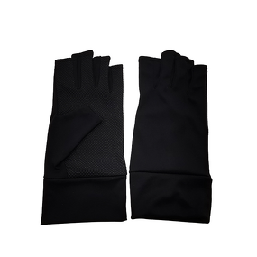 Polyester Gloves - Half-Finger 5 Color for Outdoor Sunscreen & Beauty