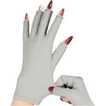 UV Shield Gloves - UPF50+ Anti-UV for Gel Manicure Nail Art Protection