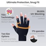 UV Protection Nail Gloves - Custom Print Logo for Gel Manicure & Nail Salon