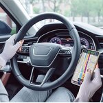 Eczema Safety Gloves - Purple Moisturizing Cotton Anti-Static Fingerless