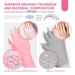 UV Manicure Gloves - UPF 50+ for Gel Nail Art & Salon Services Nail Supplies