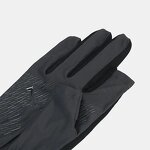 Riding Gloves - Dark Grey Two-Finger Touch Technology for Year-Round