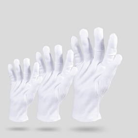 White Gloves - Ceremonial for Sports Cycling Gym Outdoor Fishing Ski