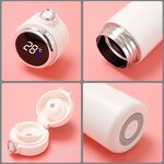 Vacuum Insulated Cup - 304 Stainless Steel with Temperature Display