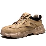 Labor Protection Shoes - Men's Lightweight Steel-Toed Breathable Odor-Proof
