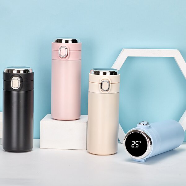 Vacuum Insulated Cup - 304 Stainless Steel with Temperature Display