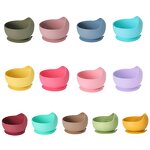 Baby Feeding Set - BPA Free Bamboo Broken Resistant Plate Bowl Suction