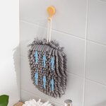 Hand Towel - Quick Dry Hanging Cartoon Cute Square for Bathroom & Dishwashing