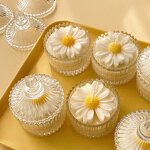 Flower Candles - Small Daisy Creative for Birthday Party & Wedding Favor
