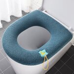 Toilet Seat Cover - Comfortable Thick Soft Warmer Lid Cushion