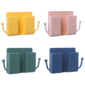 Storage Box - Wall Bracket for Mobile Charging Port & Remote Control