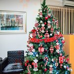Christmas Tree Decorations - Hanging Garden with Candy Ornaments & Balls