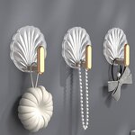 Plastic Hooks - Transparent Sticky Multifunctional Wall for Kitchen