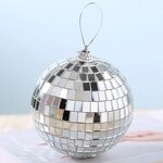 Disco Ball Ornaments - Mirror Reflective for Christmas Tree & Party Decor