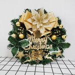 Christmas Grapevine Wreath - Artificial Large with Berry Pine Cone Door Decor