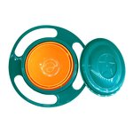 Baby Dinnerware Set - UFO Circular Silicone with Suction Plate
