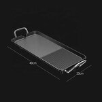 Electric BBQ Grill - Smokeless Metal Indoor with Safety Button Control