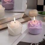 Soy Wax Candle Mold - Rose Shape for Wedding Favors & Easter Decor