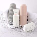 Toothbrush Storage Box - Travel Dust-Proof Holder Case Bathroom
