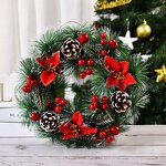 Christmas Garlands - Outdoor Indoor Wreath Ornaments Decorations
