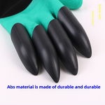 Gardening Gloves - Claw Nitrile Nylon Anti-Slip Anti-Cut for Planting