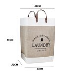 Laundry Hamper - Collapsible Oxford Fabric Foldable with Handles