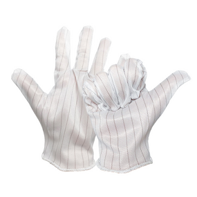 Protective Clothing - Anti-Static Hooded White with Safety Gloves